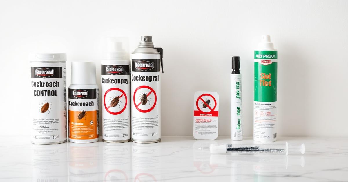 أفضل مبيدات الصراصير — مقارنة بودرة وبخاخ وإبرة بالأسعار [2026]