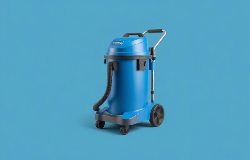 مكنسة تنظيف رطب وجاف تجارية