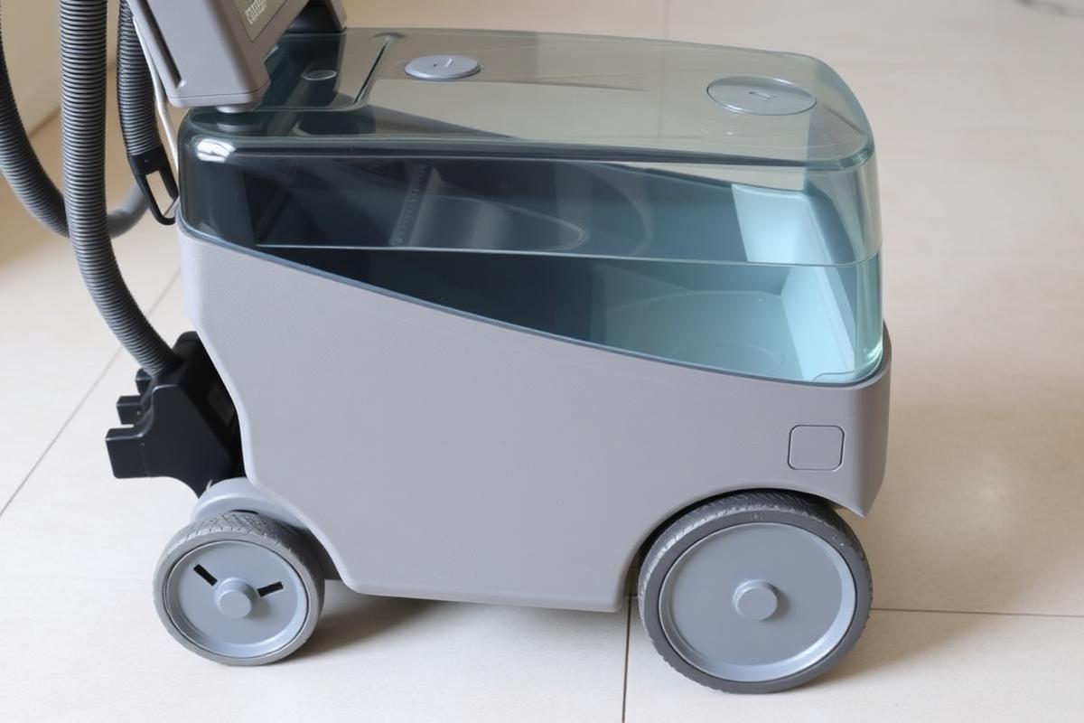 مكنسة تنظيف رطب وجاف تجارية