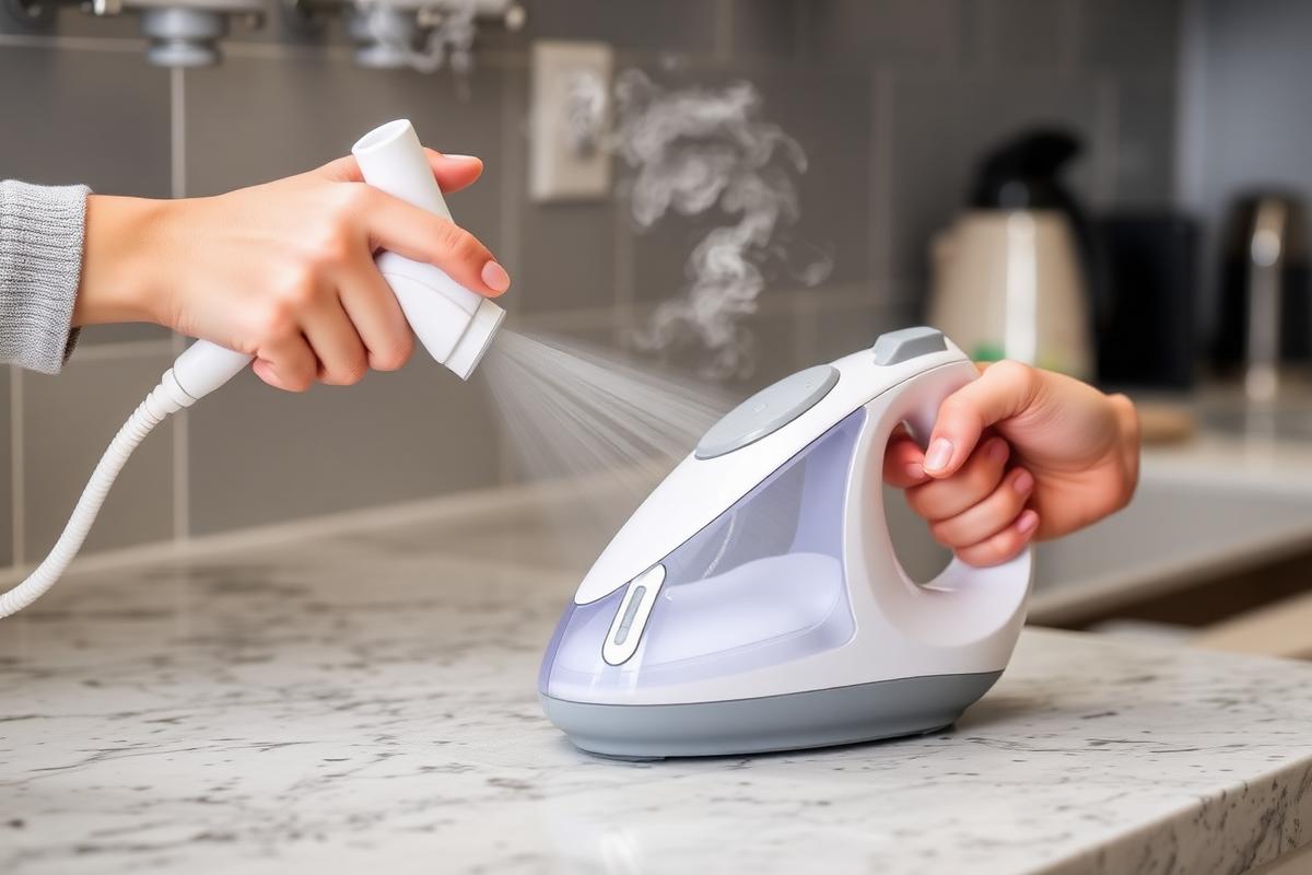 ماكينة تنظيف بالبخار للأرضيات والسيراميك