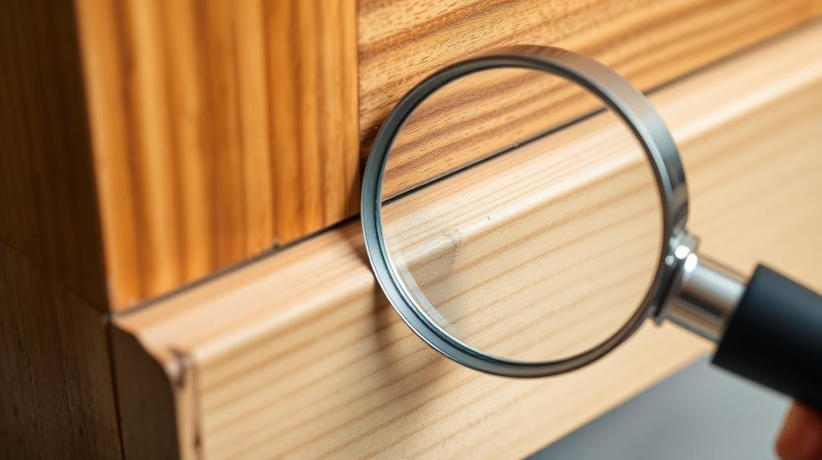 فحص جودة الأثاث المستعمل - التحقق من المفاصل والسطح