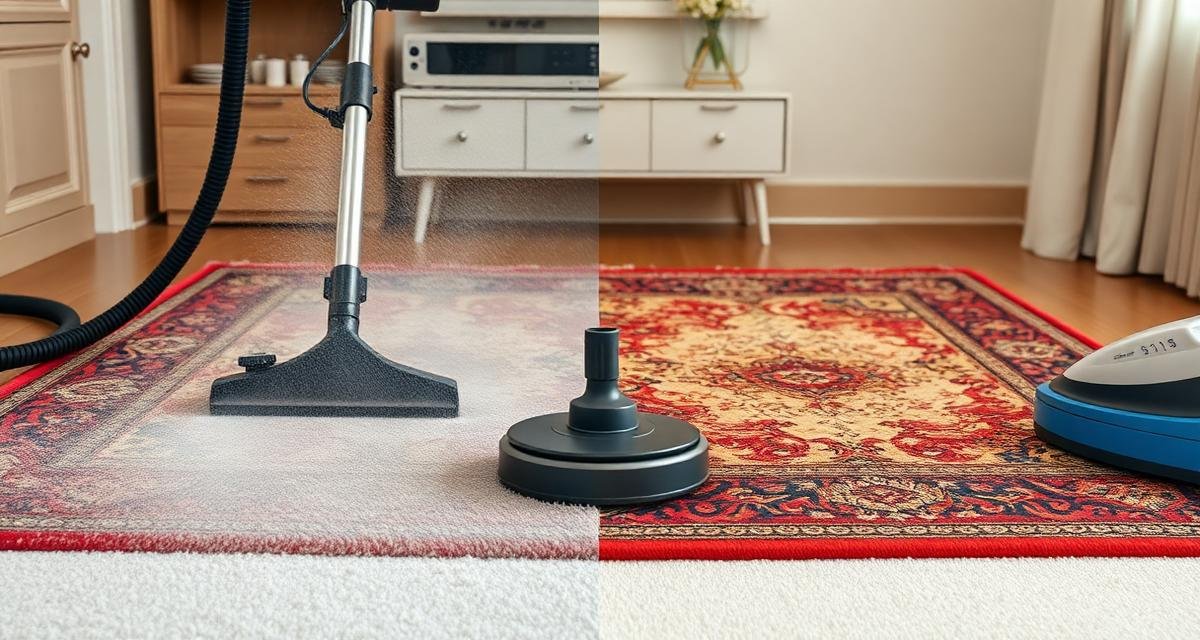 أفضل طرق تنظيف السجاد وإزالة البقع الصعبة