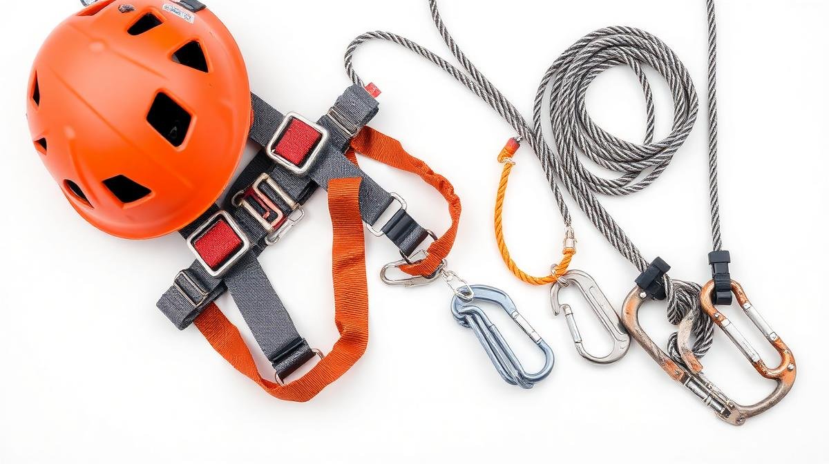 معدات السلامة لأعمال تنظيف الواجهات على ارتفاعات عالية