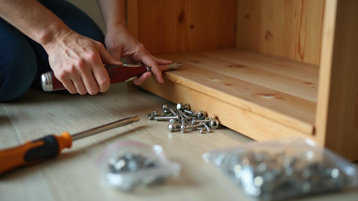 دليل فك وتركيب الأثاث — غرف النوم والمطابخ والدواليب خطوة بخطوة