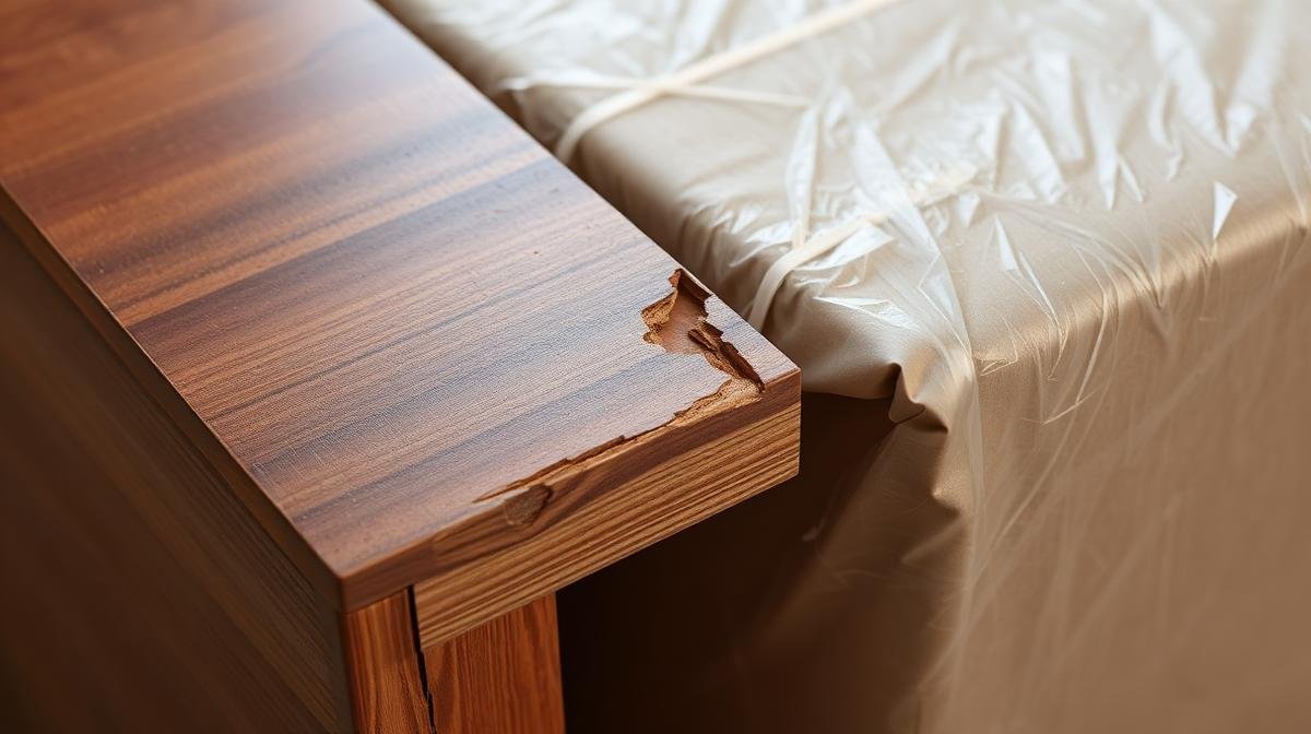 أضرار نقل الأثاث بشكل خاطئ - خدوش وانبعاجات