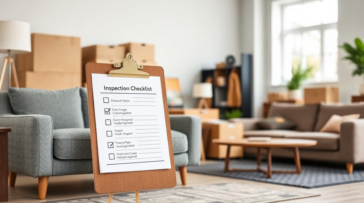 فحص الأثاث عند الاستلام بعد الشحن بقائمة تحقق