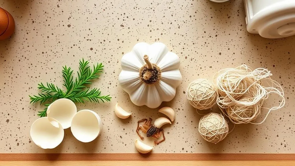 طرق طبيعية لطرد الوزغ: قشر البيض وفصوص الثوم والزيوت العطرية