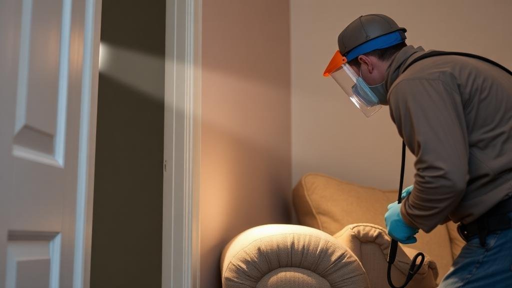 صورة فحص احترافي لمكافحة الوزغ والأبراص