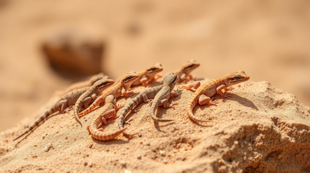 أنواع الوزغ في السعودية — البرص والبريعصي والضاطور بالصور