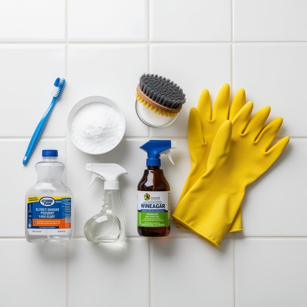 أدوات ومواد تنظيف فواصل البلاط والسيراميك