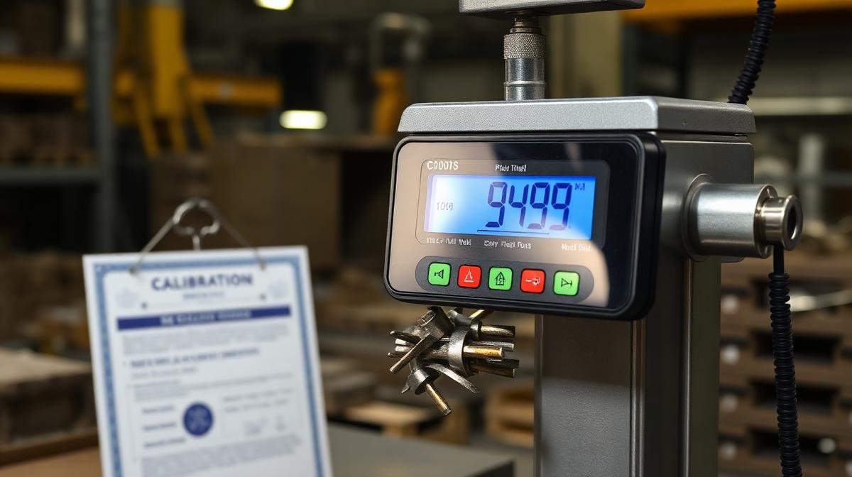 ميزان صناعي رقمي لوزن السكراب بدقة مع شهادة معايرة