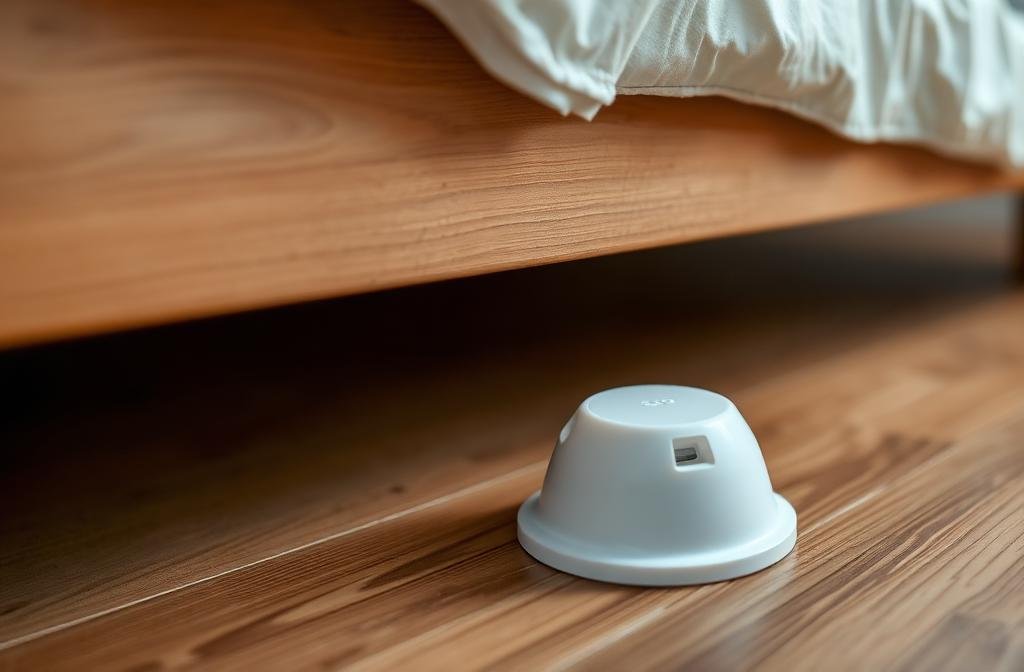 مصيدة مراقبة بق الفراش تحت أرجل السرير