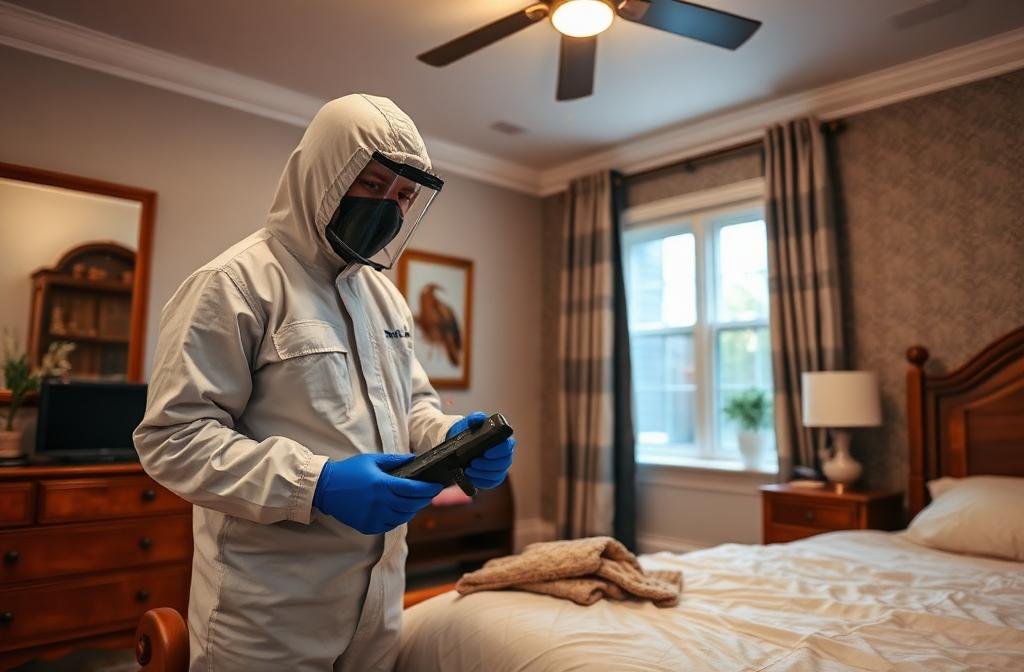 فحص المتابعة من شركة مكافحة البق المتخصصة