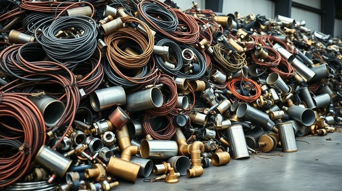 أنواع السكراب المعدني مصنفة - نحاس وألومنيوم وحديد