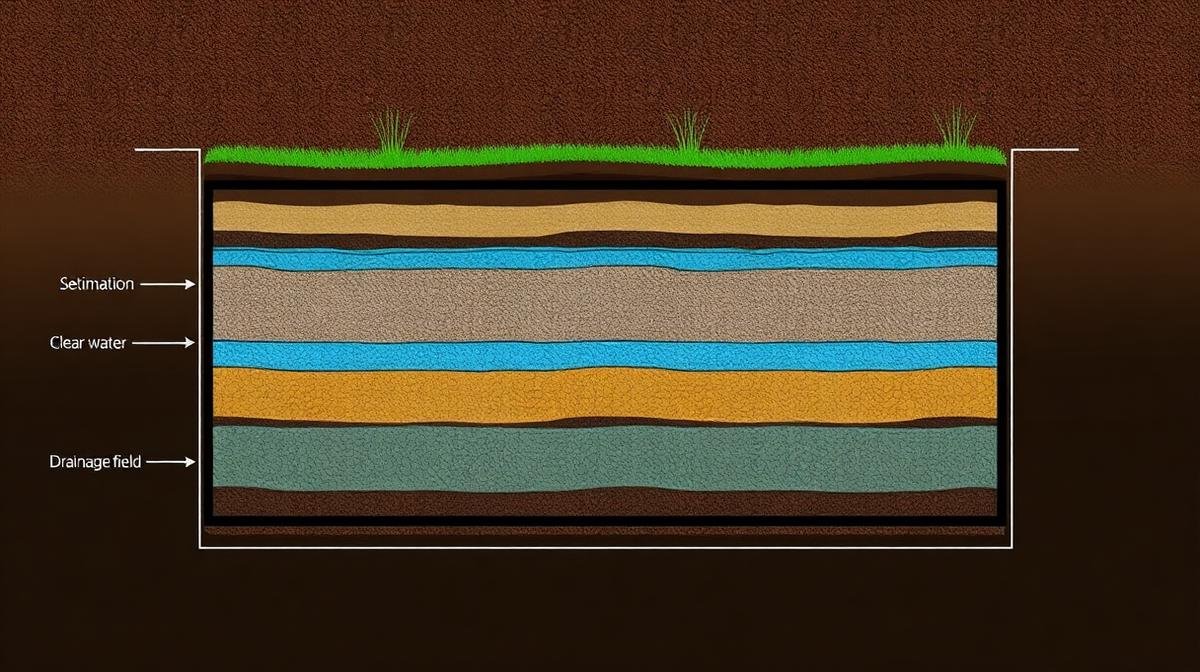 مراحل عمل البيارة - الترسيب والتحلل البيولوجي والترشيح