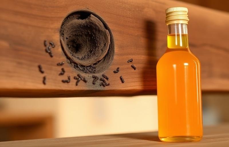 زيوت عطرية وزيت البرتقال والخل لعلاج النمل الأبيض بطرق طبيعية