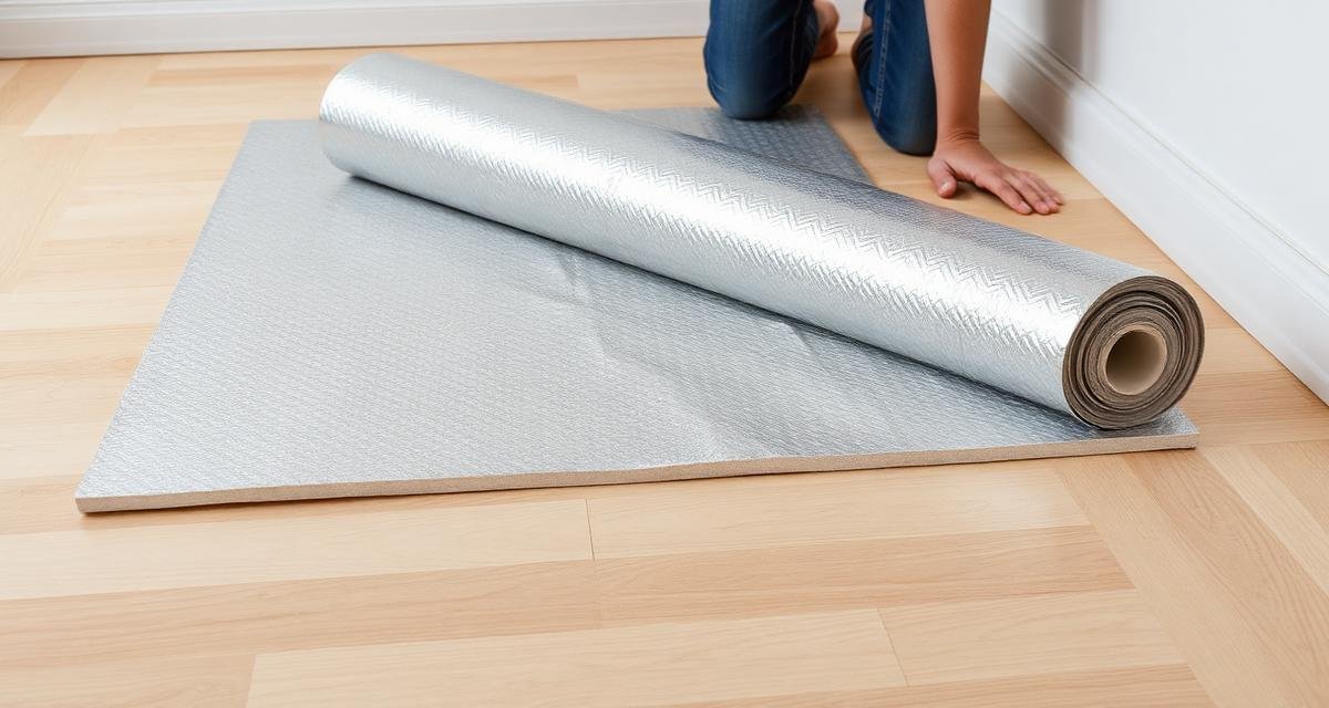 فرد العازل الحراري والصوتي تحت الباركيه