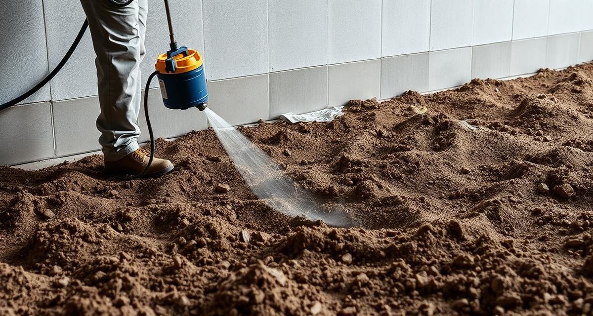 أهمية رش المبيدات قبل البناء لحماية منزلك من الأرضة