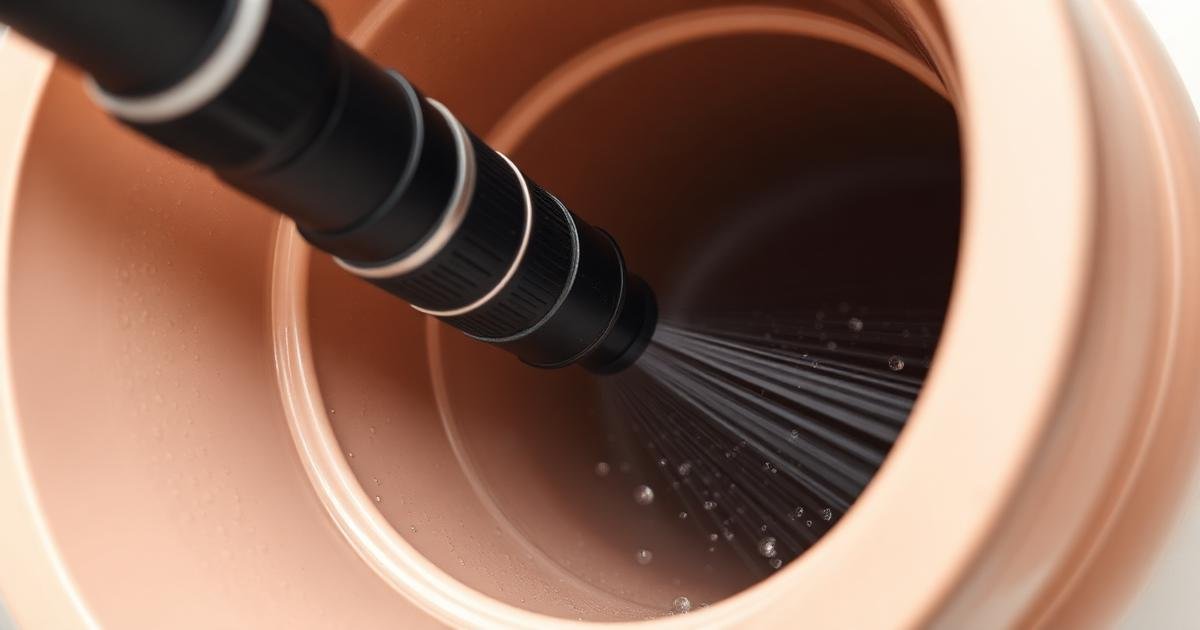 ماكينة تسليك المجاري بالضغط العالي