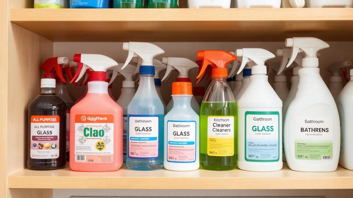 مواد تنظيف كيميائية منظمة - متعددة الاستخدامات وزجاج وحمامات