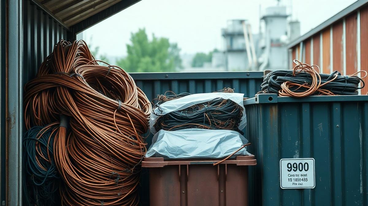 تخزين سكراب النحاس بشكل صحيح في حاويات جافة