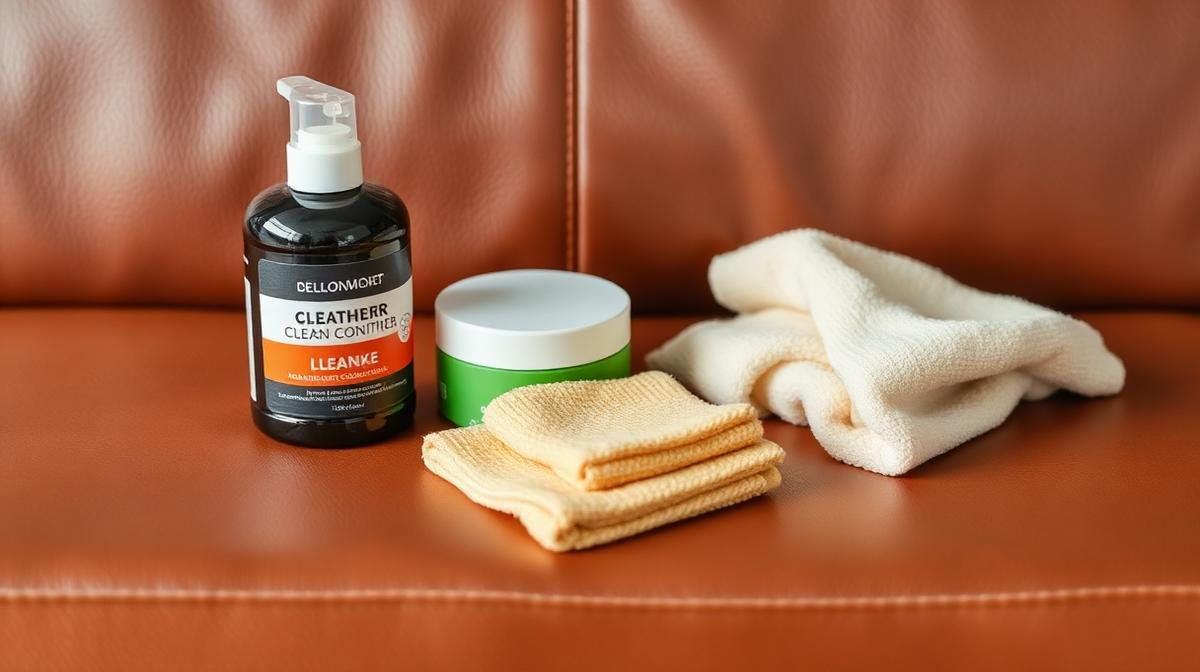 منتجات العناية بالكنب الجلدي - مرطب ومنظف وبخاخ حماية