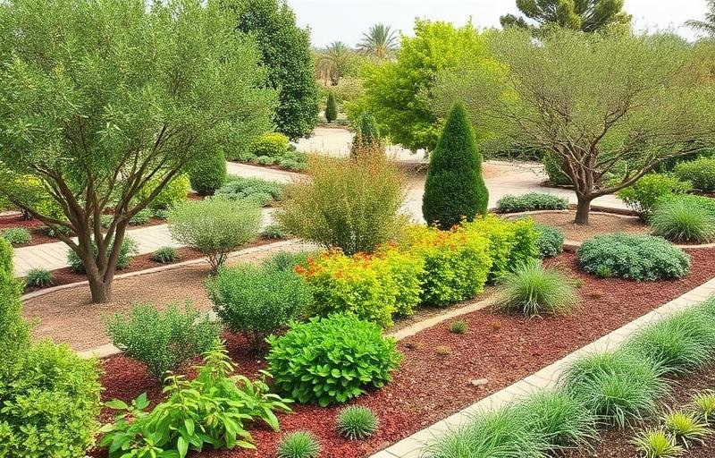 حديقة سعودية صحية بتصريف جيد وإدارة نشارة مناسبة