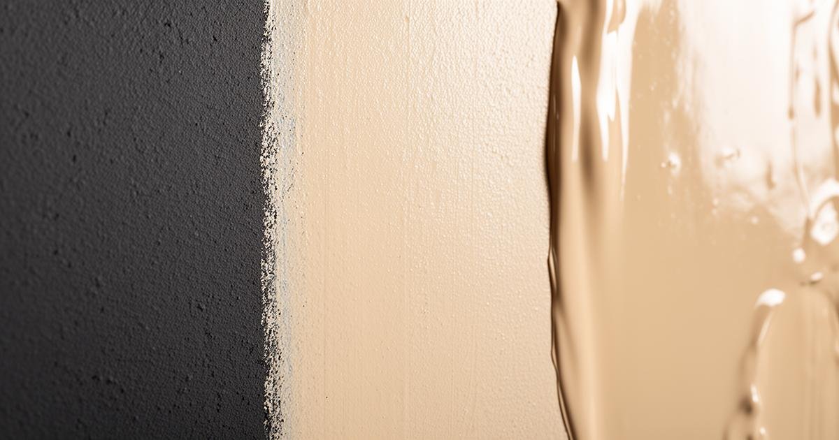 جدول مقارنة أنواع دهانات الجدران - مائي وزيتي وبلاستيك وإيبوكسي