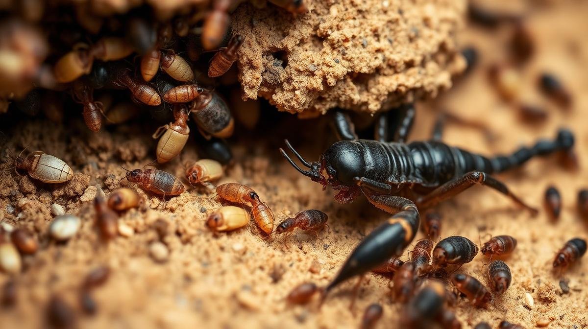 حشرات خطيرة تحتاج متخصص - نمل أبيض وعقرب وبق الفراش