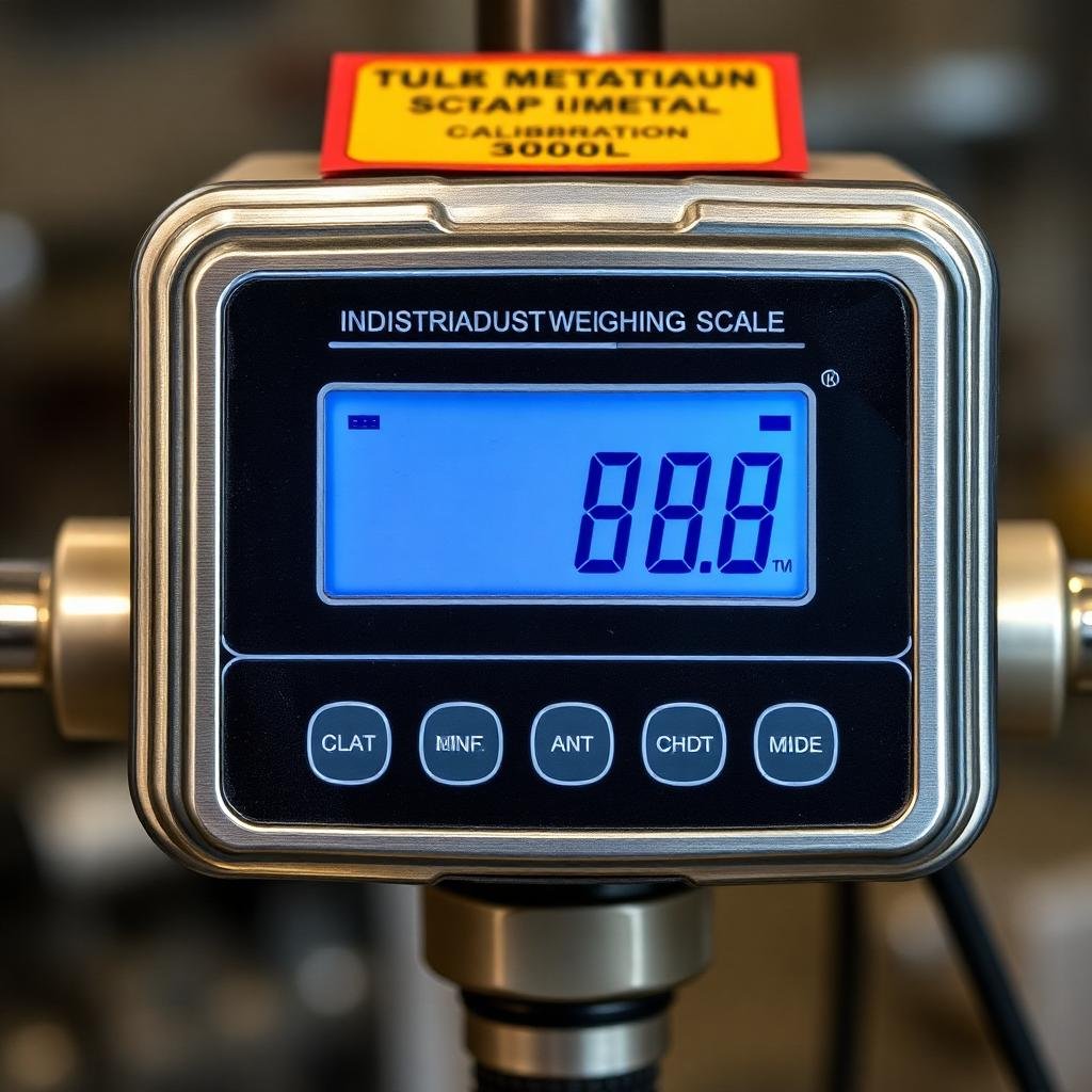 ميزان سكراب معتمد ومعاير مع شهادة معايرة