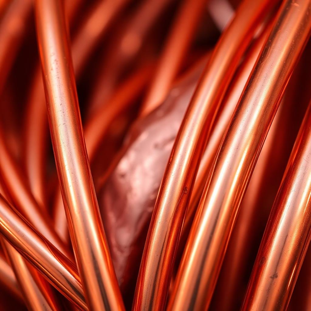 النحاس الأحمر النقي - أسلاك ولفائف نحاسية