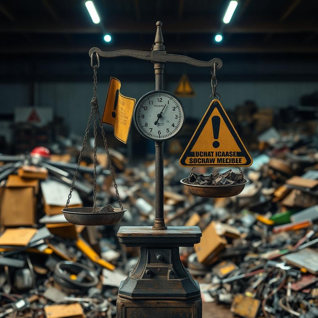 علامات تحذيرية لشركات السكراب غير الموثوقة