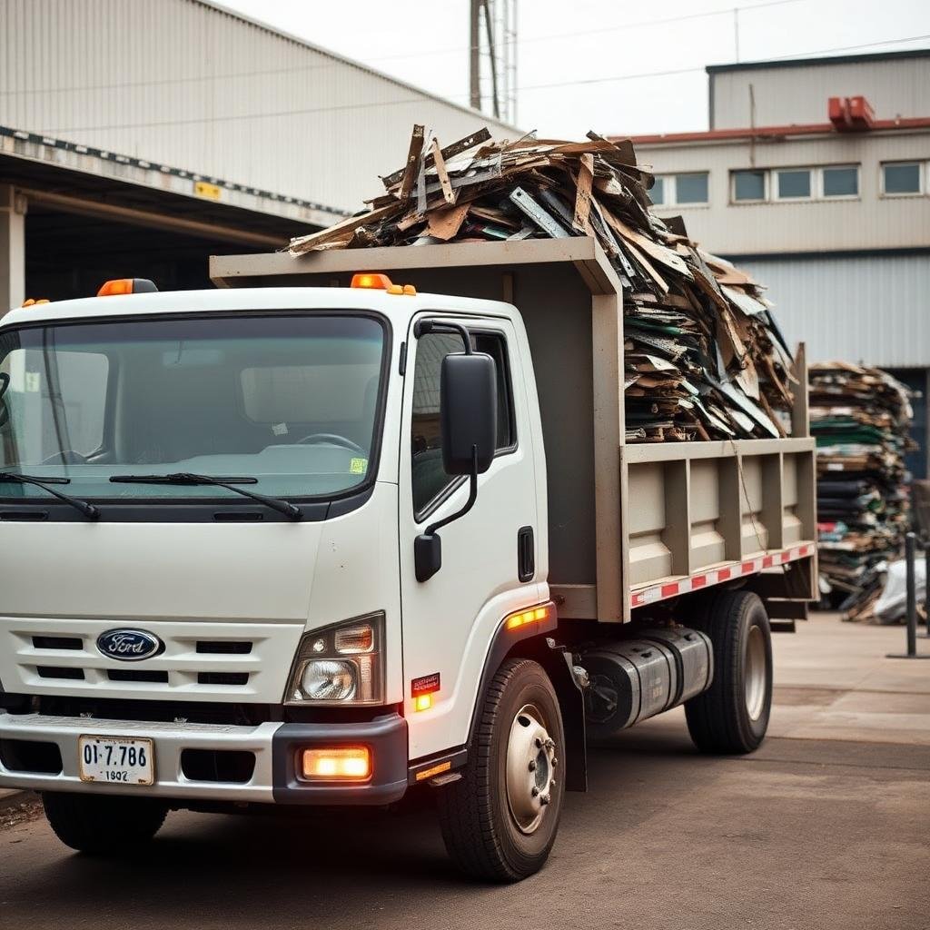 شاحنة شركة شراء سكراب لخدمة التوصيل والاستلام