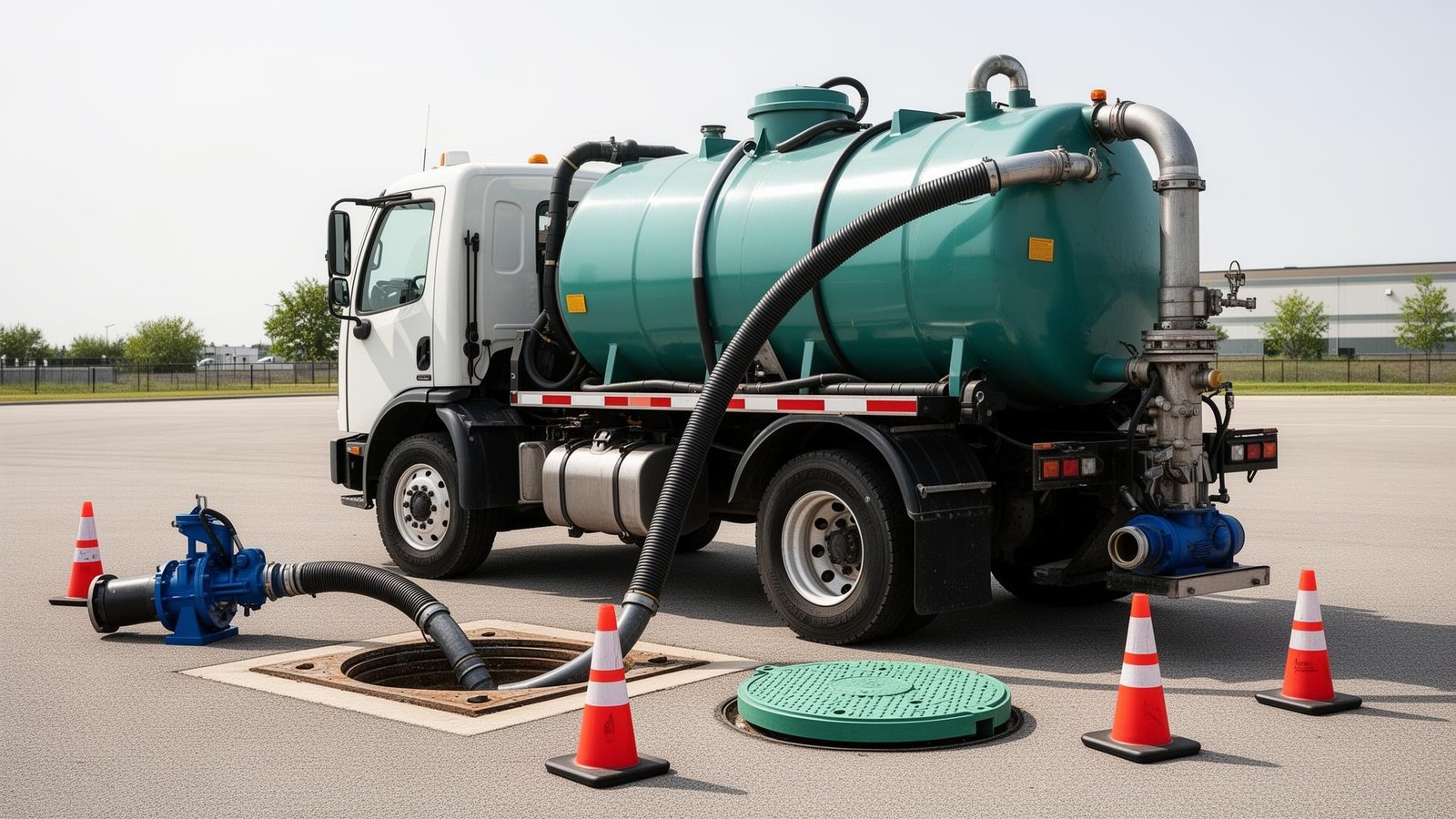 صورة خدمة تنظيف بيارات