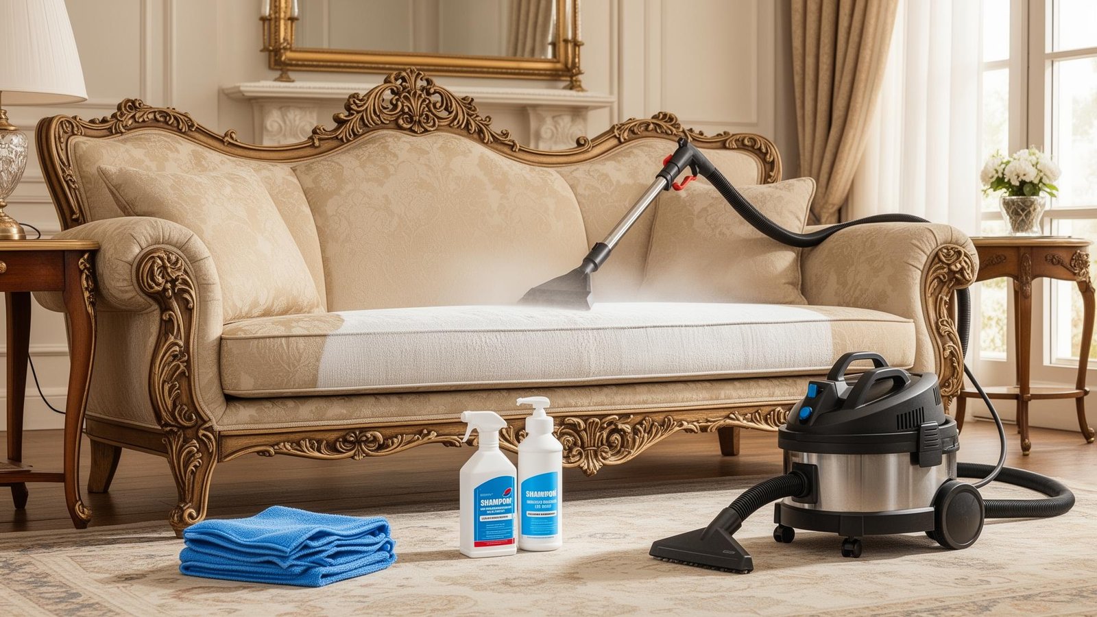 صورة خدمة غسيل كنب ومجالس