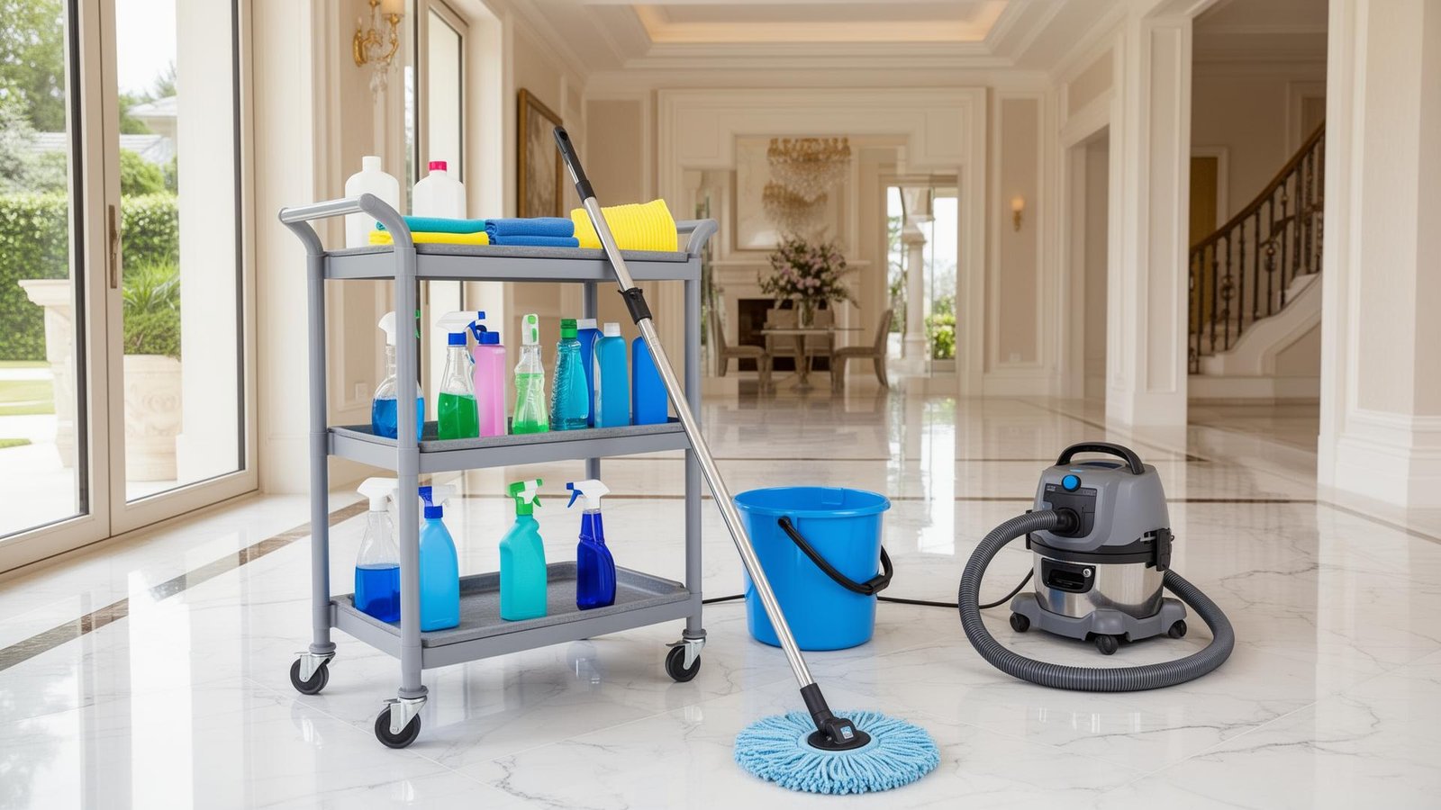 صورة خدمة تنظيف فلل ومنازل