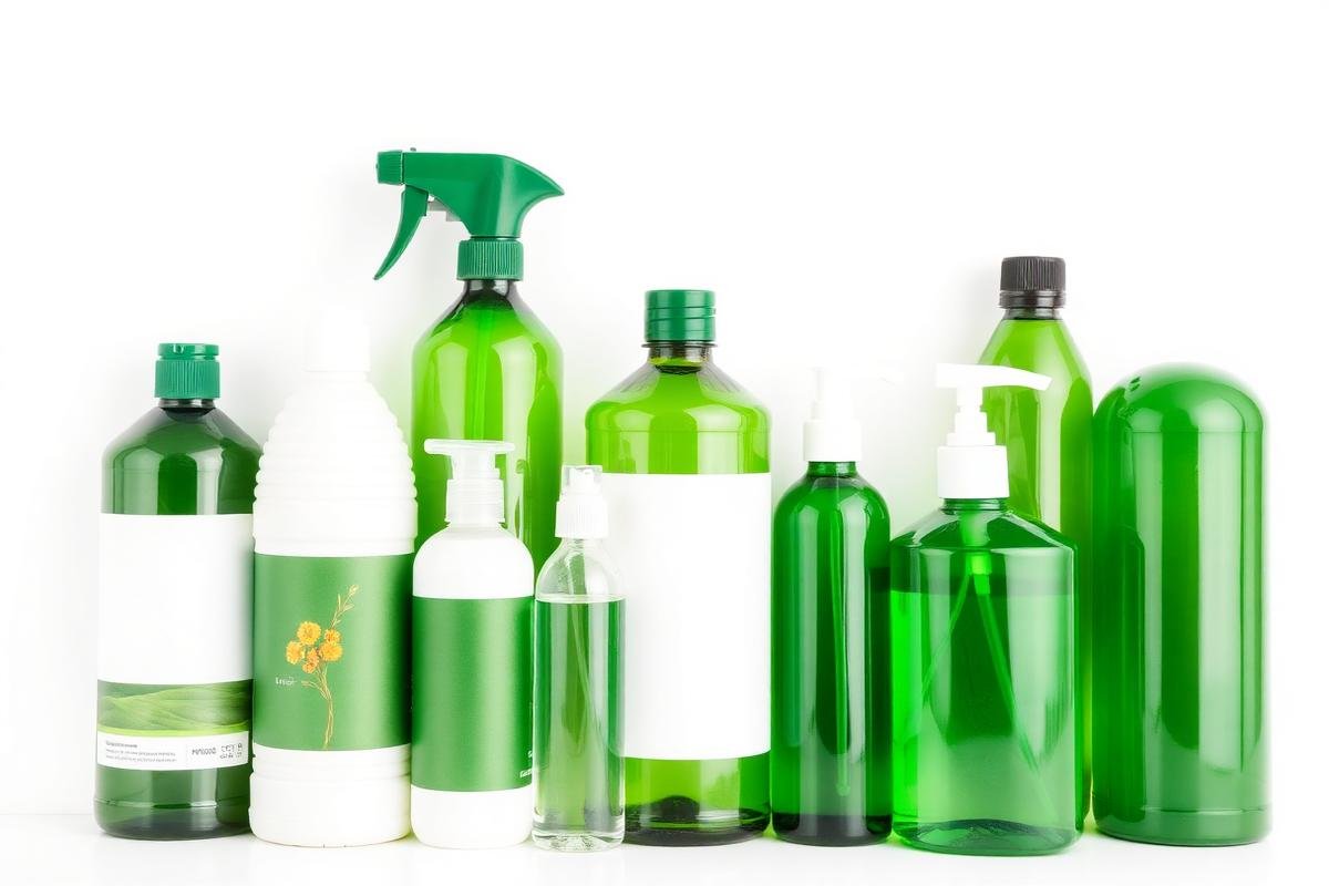 مواد تنظيف صديقة للبيئة آمنة