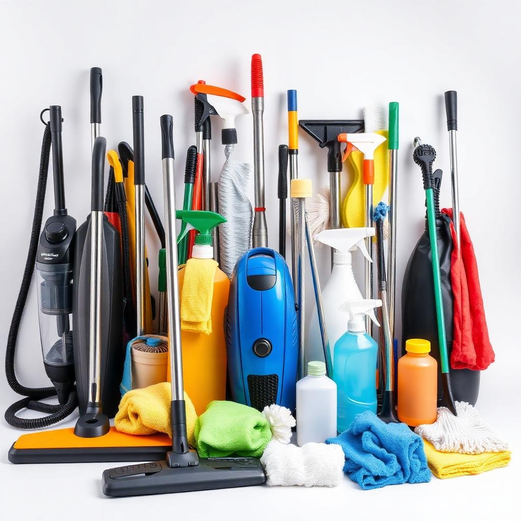 أدوات ومعدات التنظيف الاحترافية - خبراء مكة
