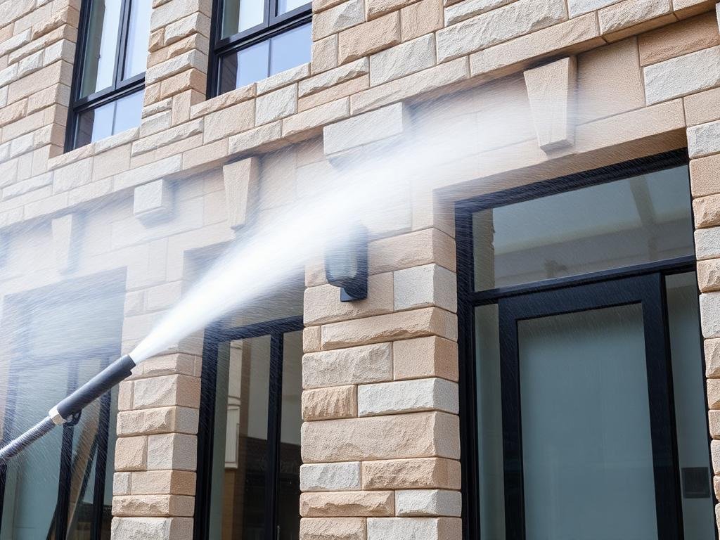 غسيل الواجهات بالضغط العالي - خبراء مكة