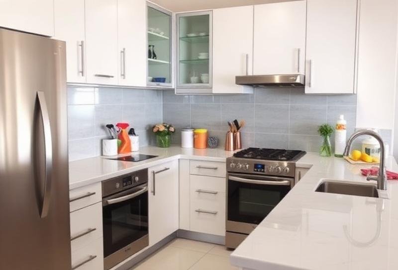 تنظيف منازل احترافي في مكة - فريق خبراء مكة أثناء العمل