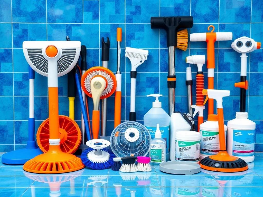 معدات تنظيف وصيانة المسابح - خبراء مكة