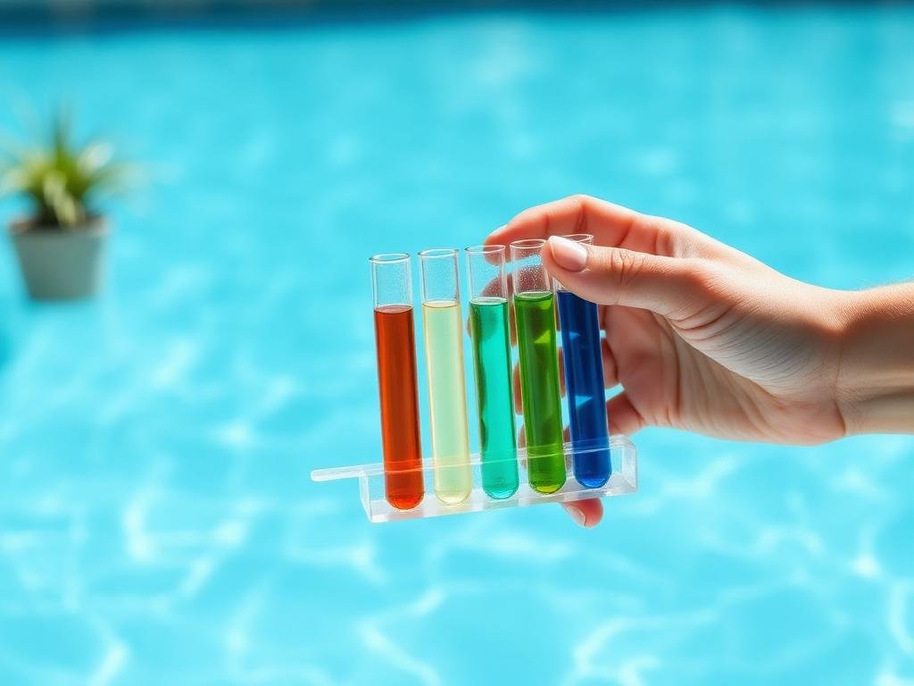 فحص جودة مياه المسبح وتوازن الكيماويات - خبراء مكة