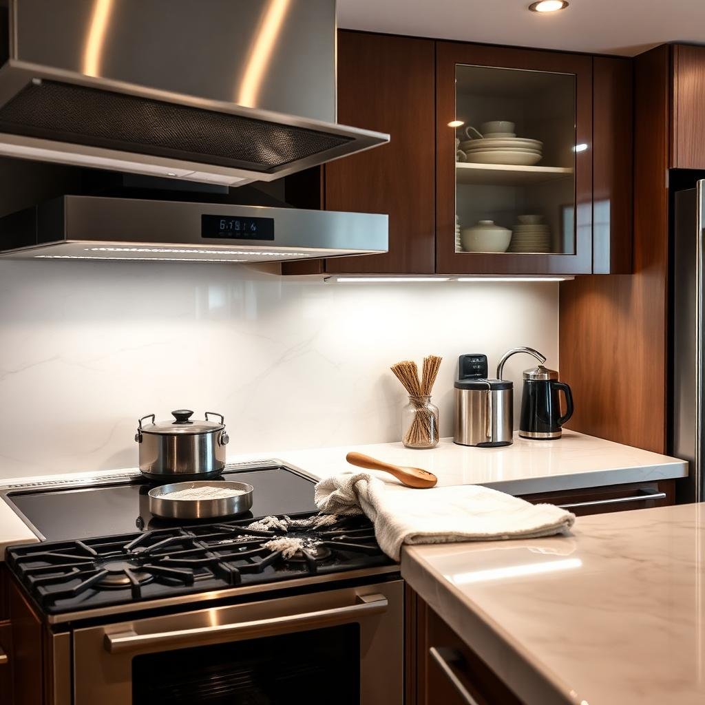 تنظيف عميق لمطابخ الفلل والقصور