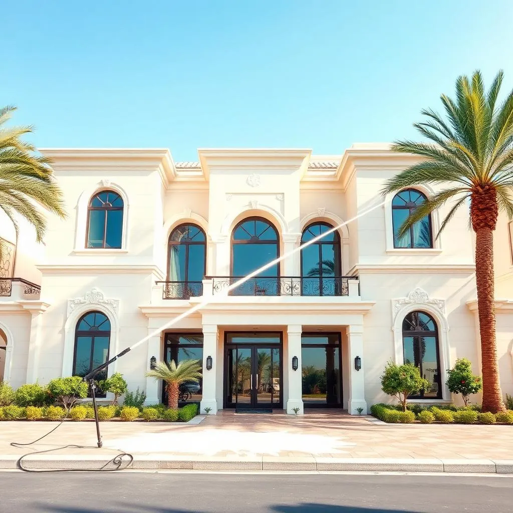 تنظيف الفلل والقصور وجلي الرخام (Villa & Palace Cleaning)