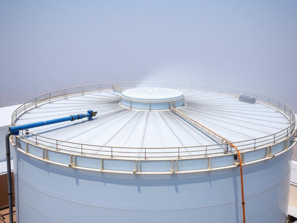 تنظيف خزانات المياه من الداخل بمكة