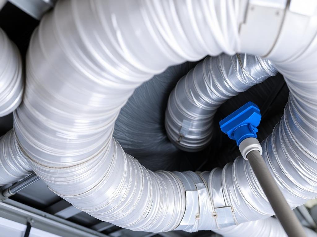 تنظيف مجاري الهواء والدكتات