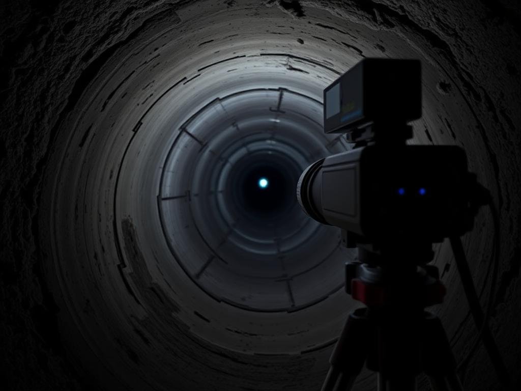 فحص المجاري بكاميرا المنظار