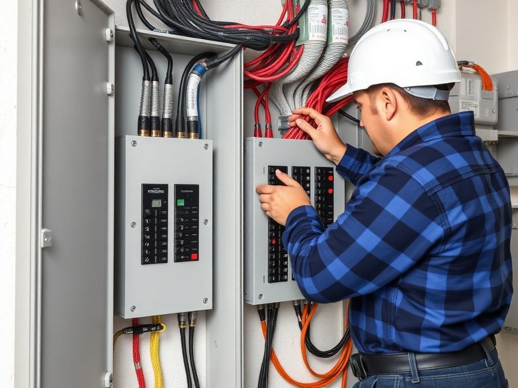صيانة لوحات الكهرباء الرئيسية