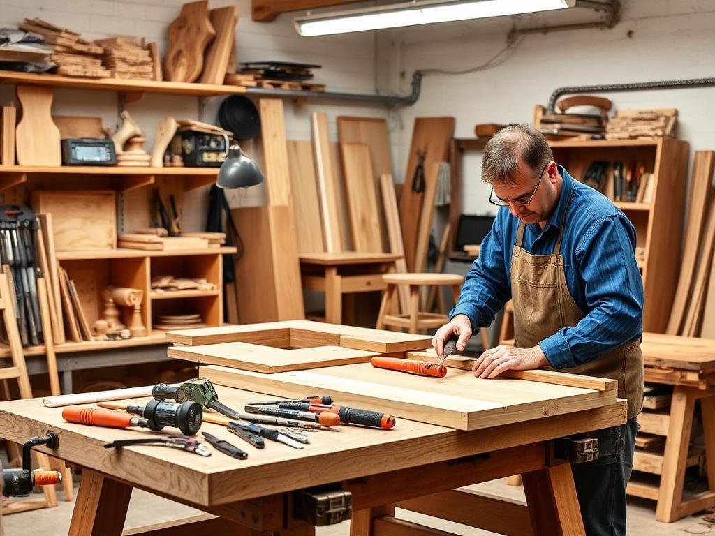 ورشة النجارة المتنقلة