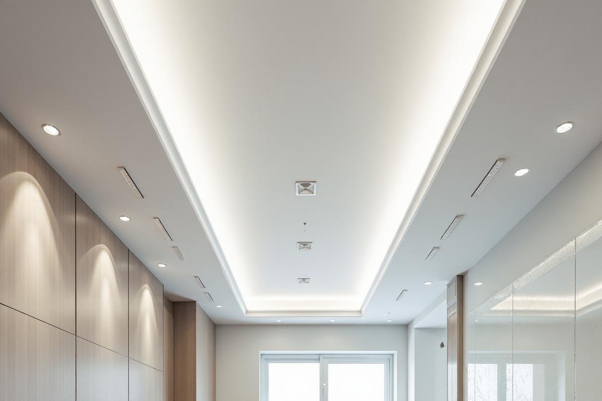 تصميم جبس بورد ثلاثي الأبعاد 3D لجدار ديكوري